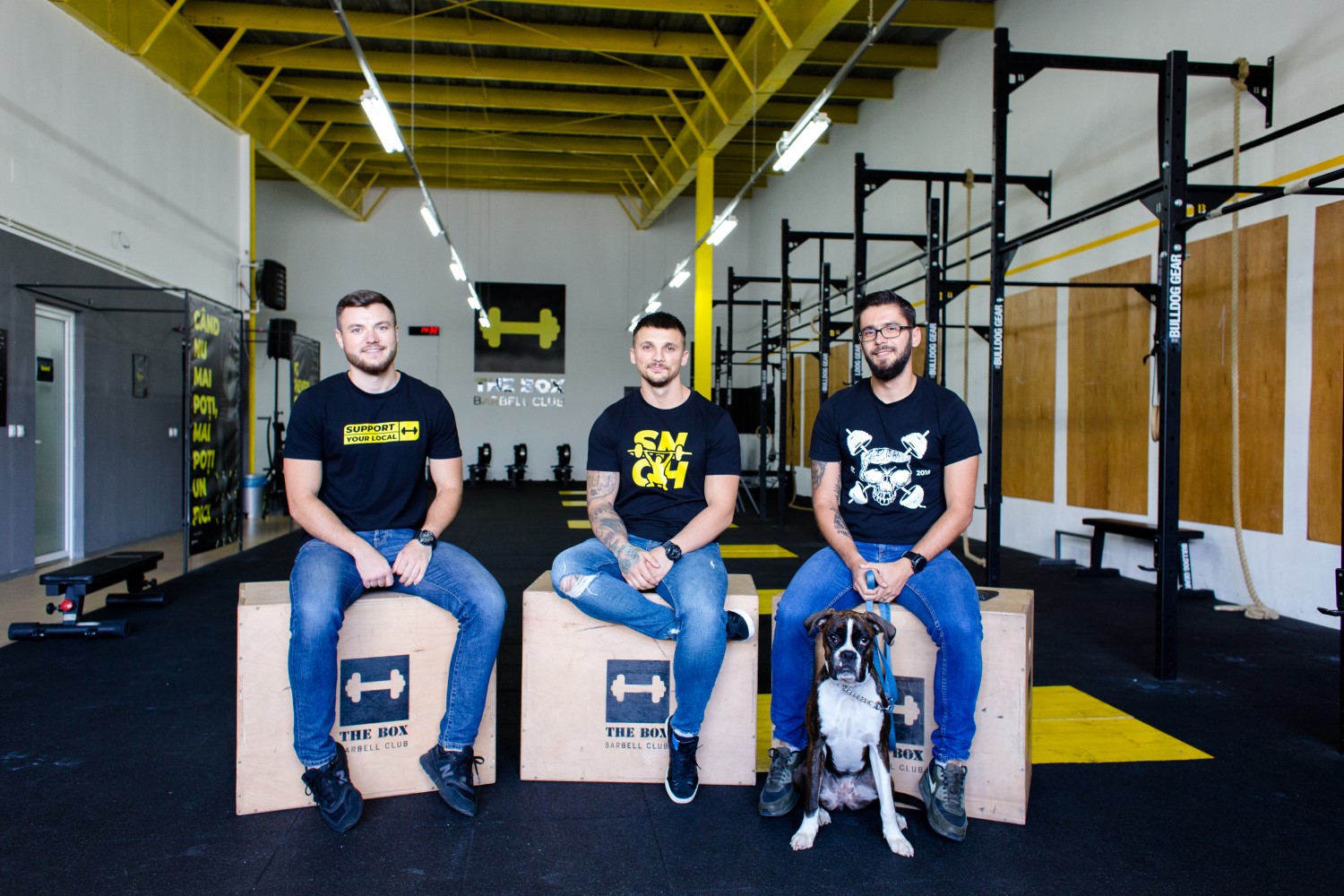 O altfel de sală de sport – The Box barbell club